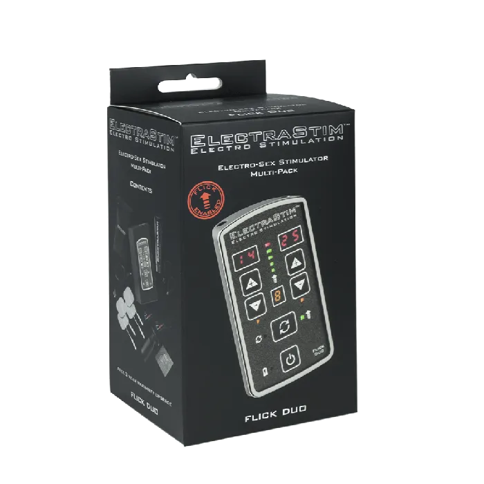 Vibrators Flick Duo Dual Output Stimulator MultiPack EM80M ElectraStim