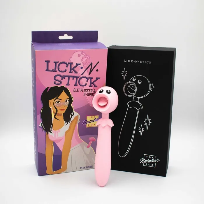 Vibrators Like A Kitten Inc Lick n Stick Clit Flicker and GSpot Vibrator Pink Vibrators Like A Kitten Inc Lick n Stick Clit Flicker and GSpot Vibrator Pink