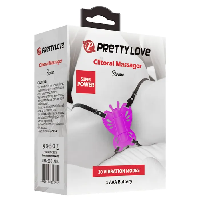 Vibrators Pretty Love Pretty Love Sloane Battery Powered Clit Stim Fuchsia