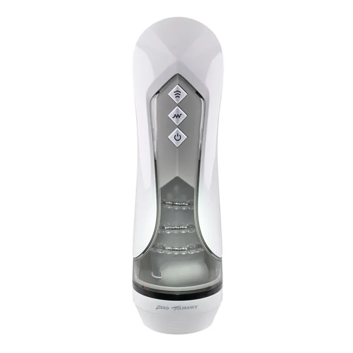 Vibrators Stroking Buddy White Zero Tolerance Vibrators Stroking Buddy White Zero Tolerance