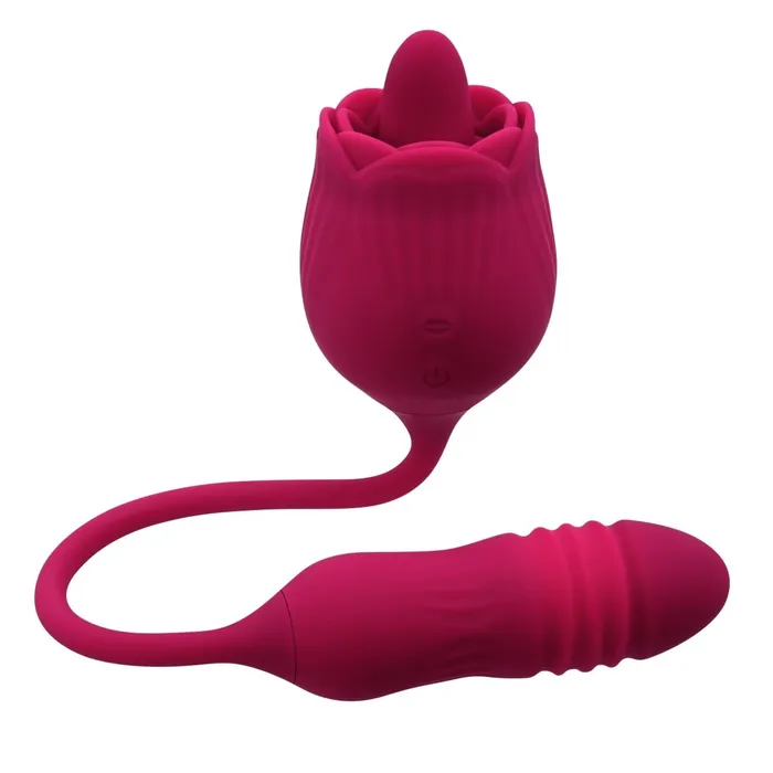 Vibrators Wild Rose Red Evolved Novelties Vibrators Wild Rose Red Evolved Novelties