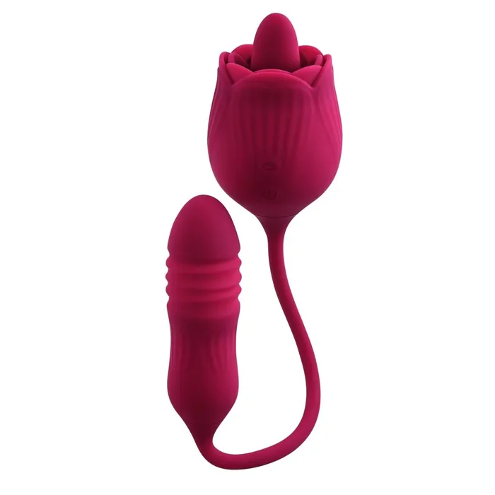 Vibrators Wild Rose Red Evolved Novelties Vibrators Wild Rose Red Evolved Novelties