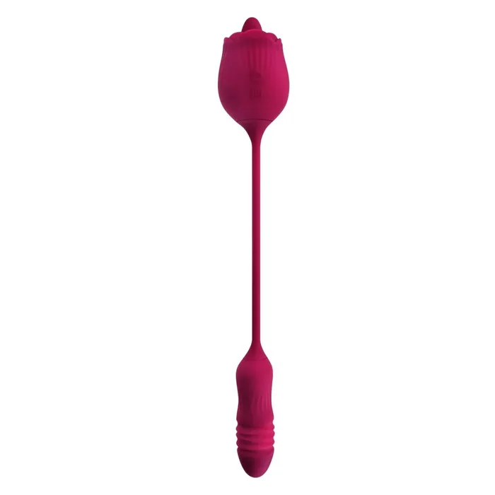 Vibrators Wild Rose Red Evolved Novelties Vibrators Wild Rose Red Evolved Novelties