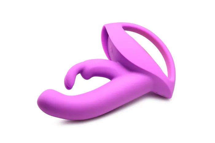 XR Brands inmi Vibrators 10x Come Hither Rocket Silicone Vibrator Purple XR Brands inmi Vibrators 10x Come Hither Rocket Silicone Vibrator Purple