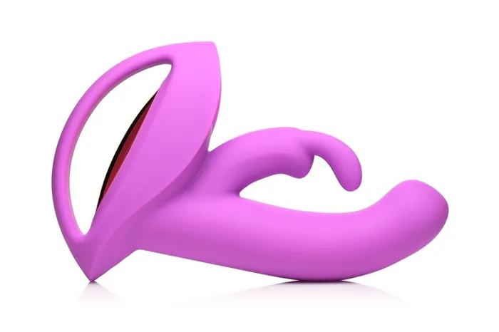 XR Brands inmi Vibrators 10x Come Hither Rocket Silicone Vibrator Purple XR Brands inmi Vibrators 10x Come Hither Rocket Silicone Vibrator Purple