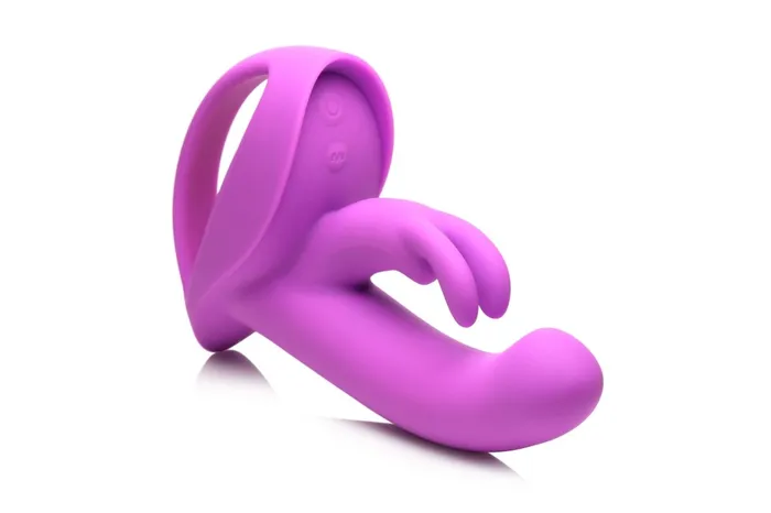 XR Brands inmi Vibrators 10x Come Hither Rocket Silicone Vibrator Purple XR Brands inmi Vibrators 10x Come Hither Rocket Silicone Vibrator Purple