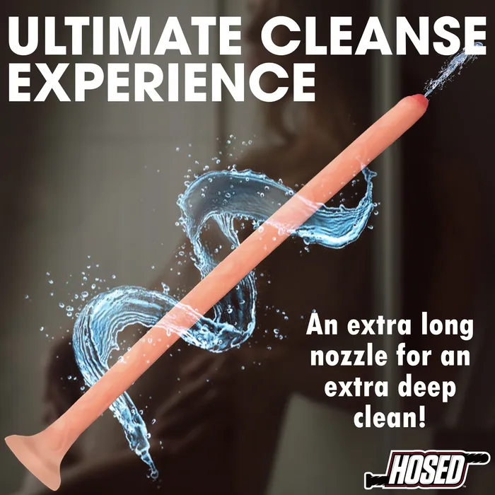 19 Slim Silicone Enema Hose XR Brands Female Sex Toys