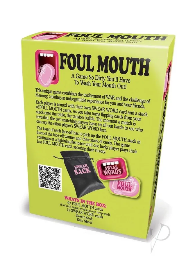Adult Party and Games Games Foul Mouth Card Game