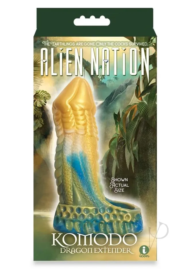 Alien Nation Komodo Extender Grngld Alien Nation Dildos