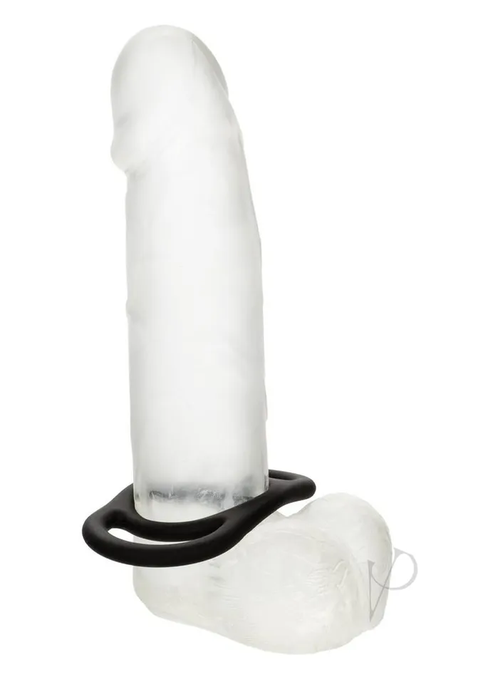 Anal Alpha Alpha Silicone Commander Ring Black