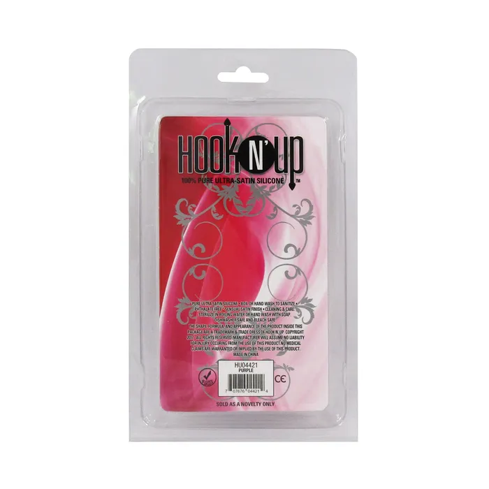 Anal Hook N Up Small Beaded Anal Plug Purple Castle Megastore