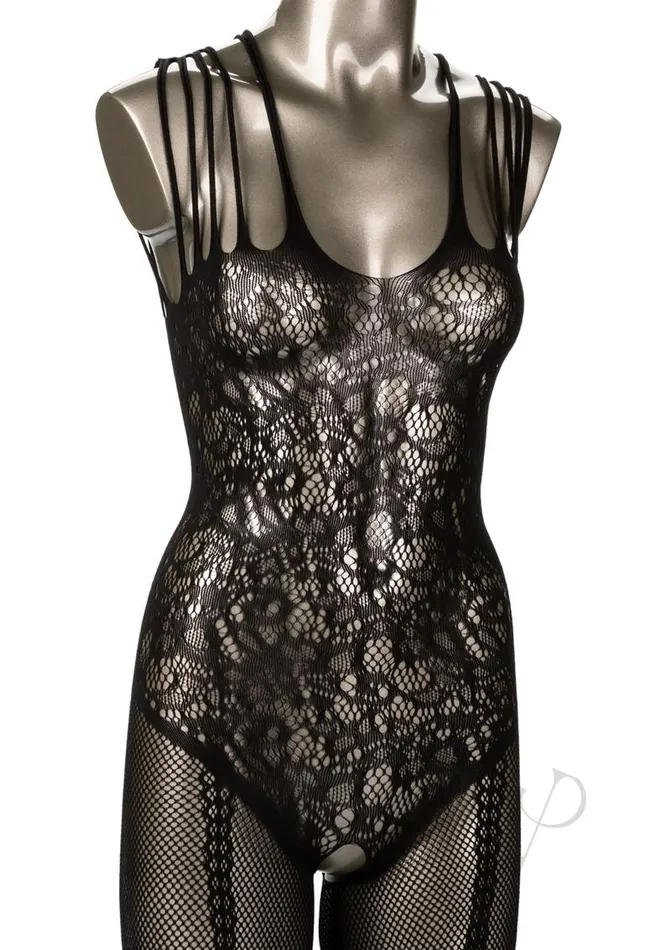 Anal Scandal Scandal Strappy Lace Body Plus Sz Black Anal Scandal Scandal Strappy Lace Body Plus Sz Black