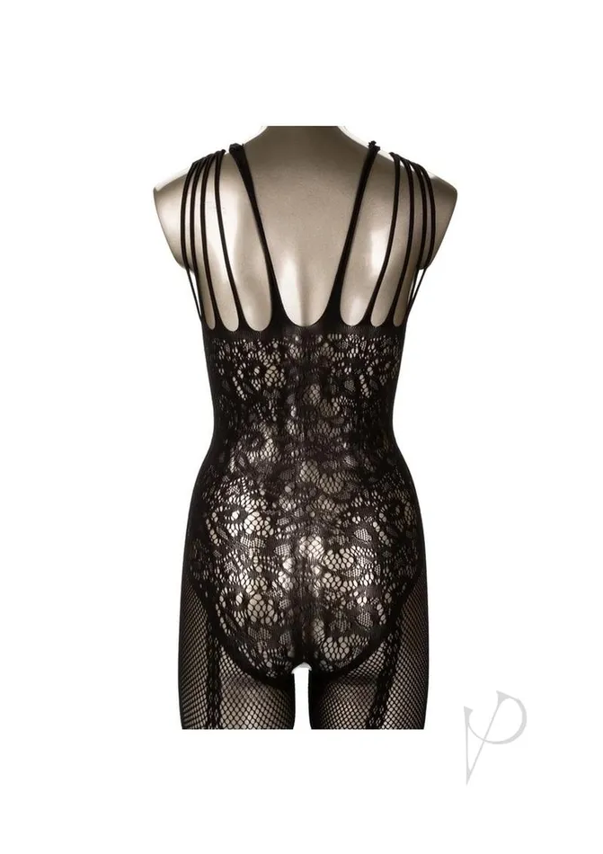 Anal Scandal Scandal Strappy Lace Body Plus Sz Black Anal Scandal Scandal Strappy Lace Body Plus Sz Black