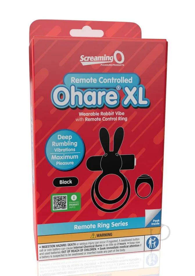 Anal Screaming O Screaming O Ohare Xl Remote Black