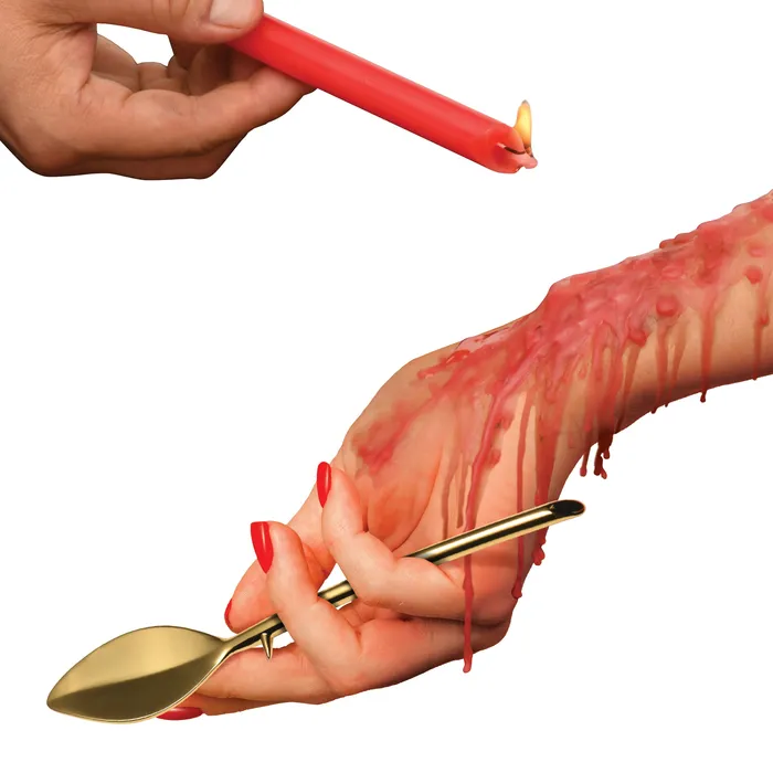 Anal XR Brands Drip Sensation Scraper And Waxplay Candle Set