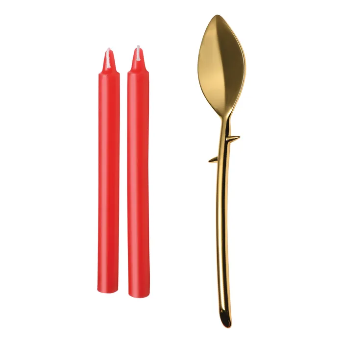 Anal XR Brands Drip Sensation Scraper And Waxplay Candle Set