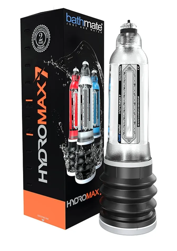 Bathmate Anal Bathmate Hydromax7 Crystal Clear