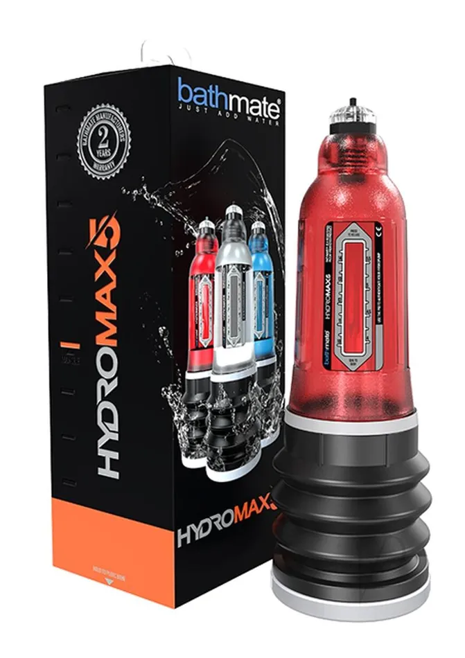 Bathmate Vibrators Bathmate Hydromax5 Brilliant Red