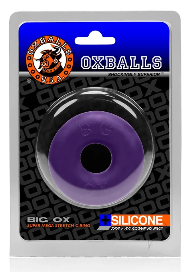 Big Ox Cockring Eggplant Ice Oxballs Dildos
