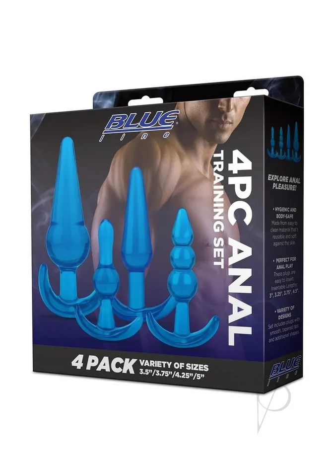 Blue Line CandB Gear Blue Line Anal Training Set 4pc Blue Anal