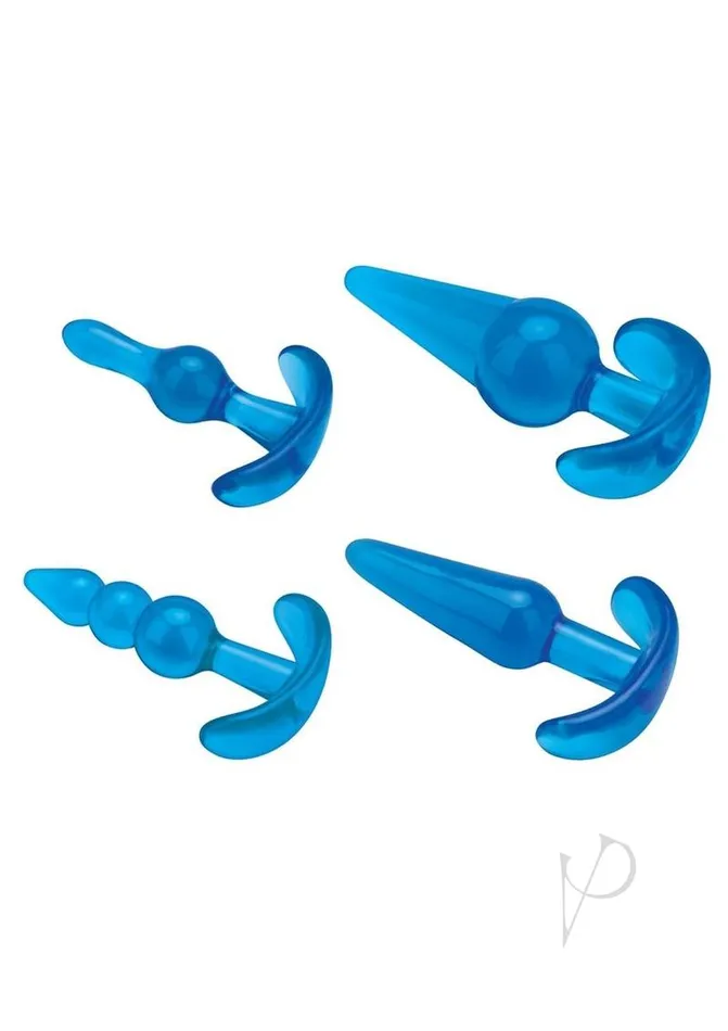 Blue Line CandB Gear Blue Line Anal Training Set 4pc Blue Anal Blue Line CandB Gear Blue Line Anal Training Set 4pc Blue Anal