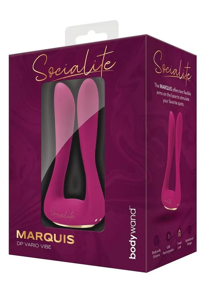 Bodywand Vibrators Bodywand Socialite Marquis Pink
