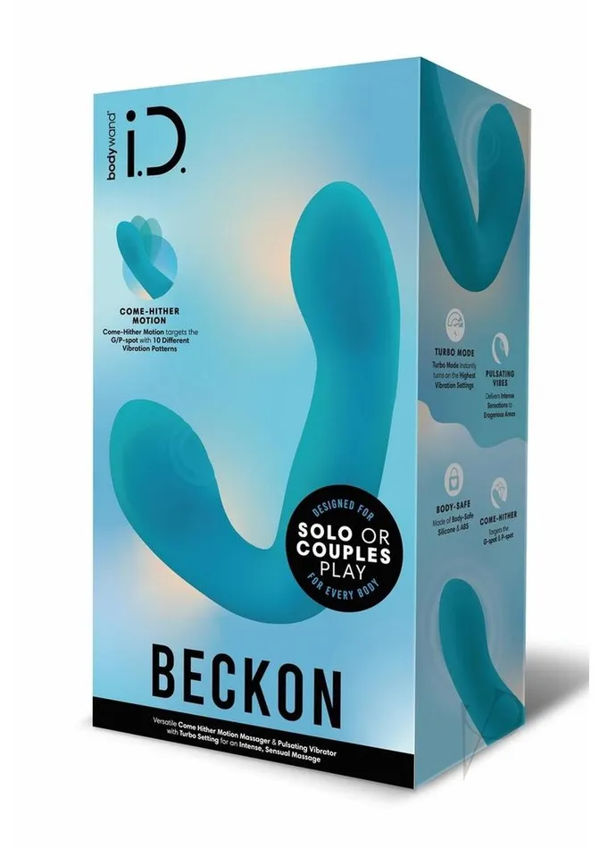 Bodywand Vibrators Bw Id Beckon Dual Stim Teal