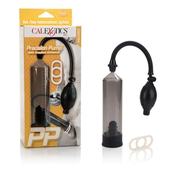 California Exotics Male Sex Toys Precision Pump with Erection Enhancer
