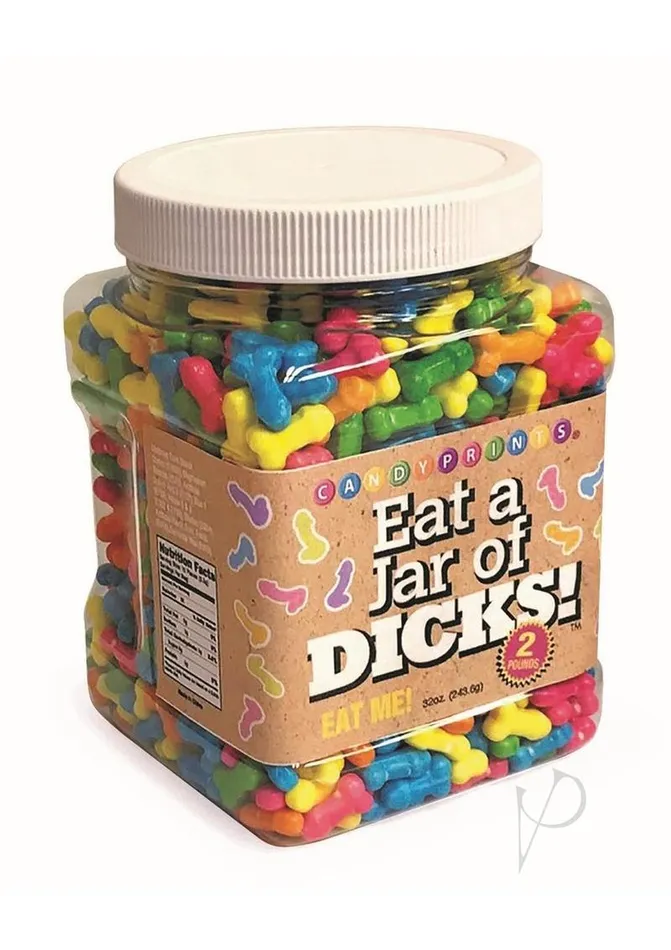 Candyprints Candy Eat A Jar Of Dicks 2lb Anal