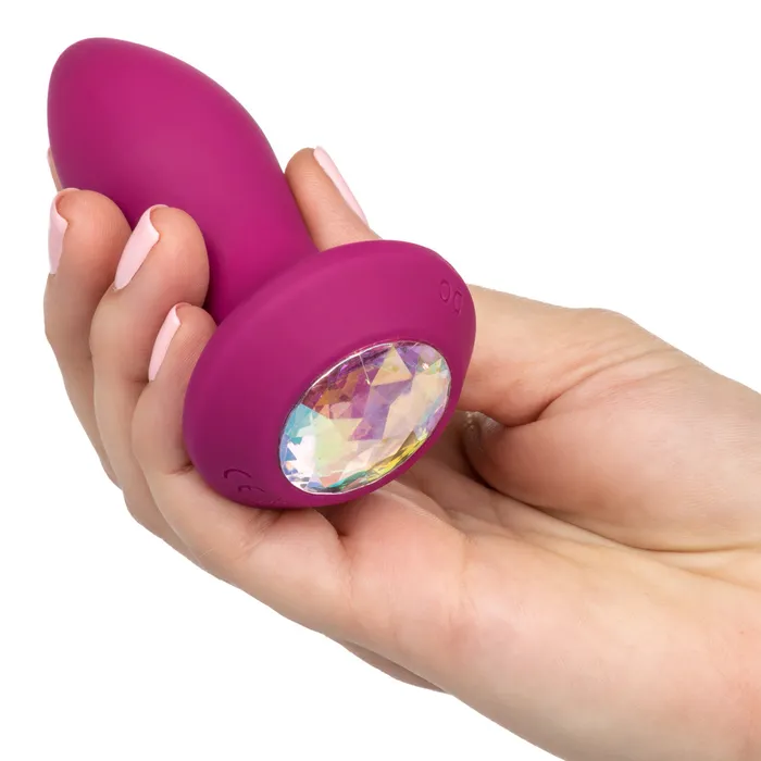 Castle Megastore Anal Power Gem Vibrating Petite Crystal Probe Purple