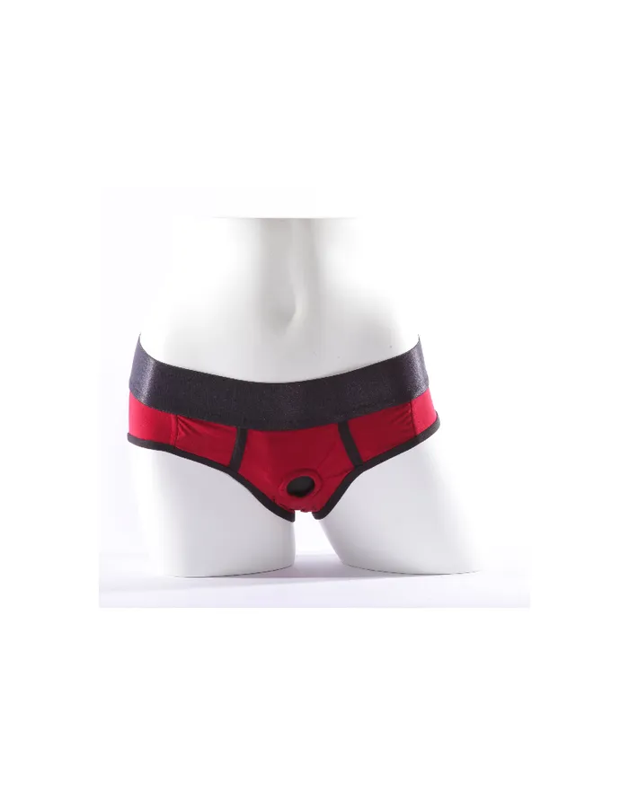Castle Megastore Anal SpareParts Tomboi Harness RedBlack Large