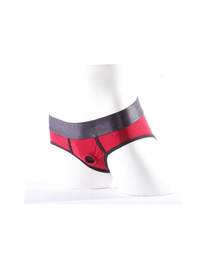 Castle Megastore Anal SpareParts Tomboi Harness RedBlack Large
