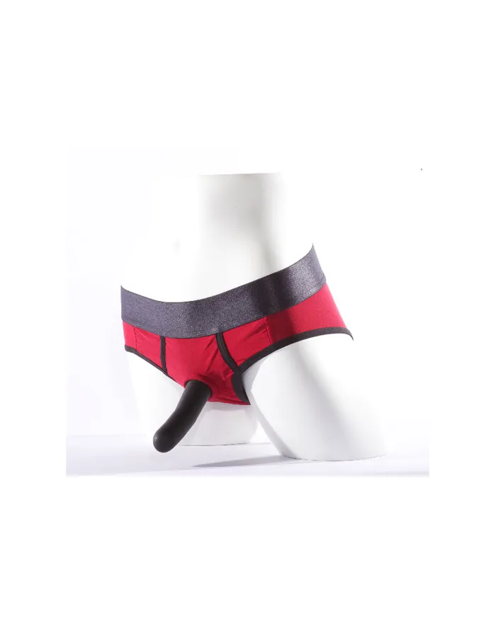 Castle Megastore Anal SpareParts Tomboi Harness RedBlack Large