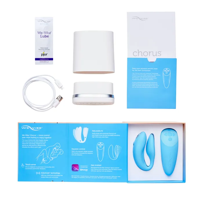 Castle Megastore Chorus By WeVibe Blue Vibrators