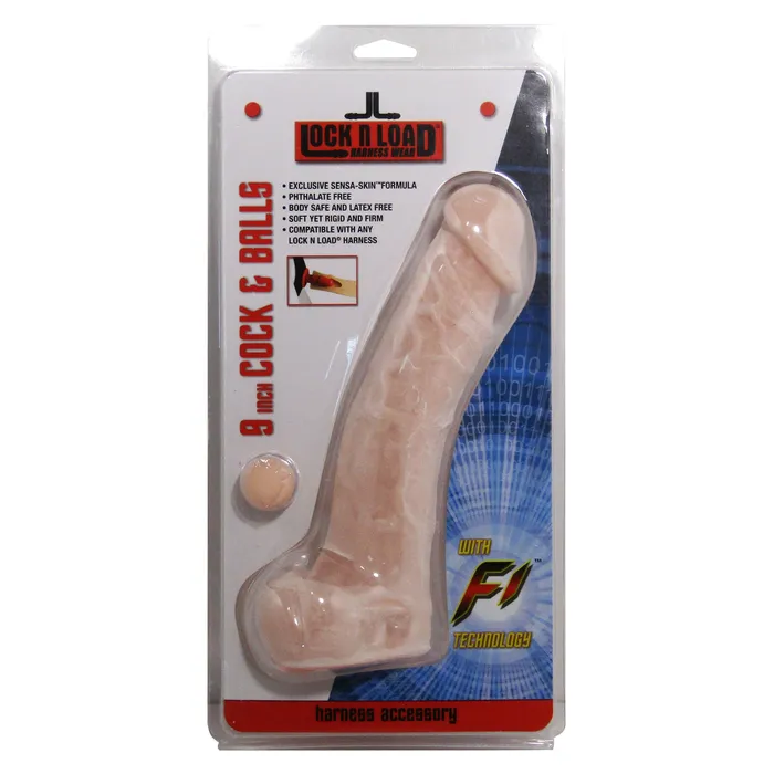 Castle Megastore Lock N Load F1 9in Dildo Dildos