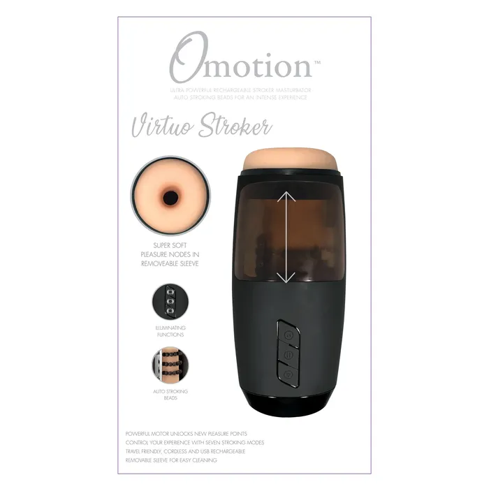 Castle Megastore Omotion Virtuo Stroker Male Sex Toys