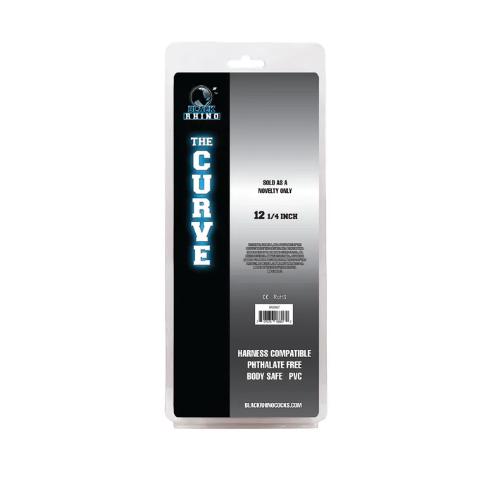 Castle Megastore Vibrators Black Rhino The Curve