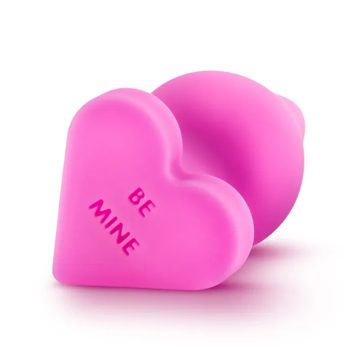 Castle Megastore Vibrators Play with Me Naughty Candy Heart Be Mine Pink