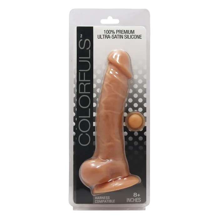 Colorfuls 8in Dildo Castle Megastore Dildos