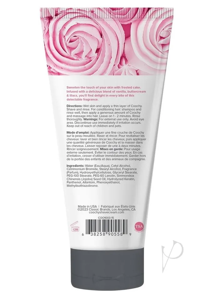 Coochy Coochy Shave Crm Frosted Cak 5oz Sample Vibrators Coochy Coochy Shave Crm Frosted Cak 5oz Sample Vibrators