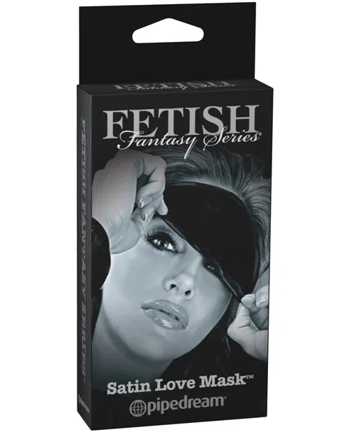 Couples Fetish Fantasy Limited Edition Satin Love Mask Pipedream