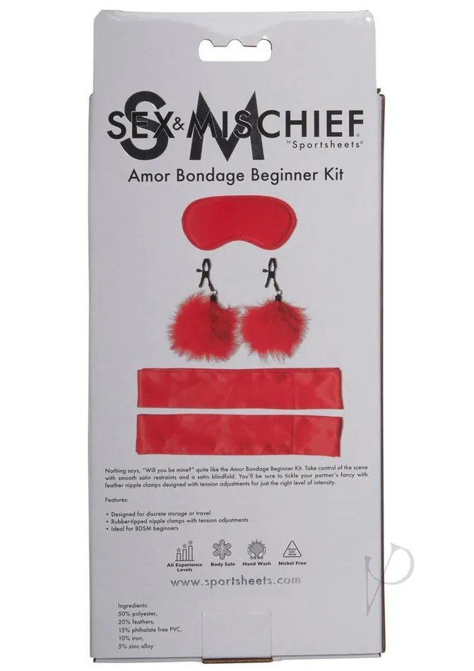 Couples Sandm Amor Bondage Beginner Kit Sex and Mischief Couples Sandm Amor Bondage Beginner Kit Sex and Mischief