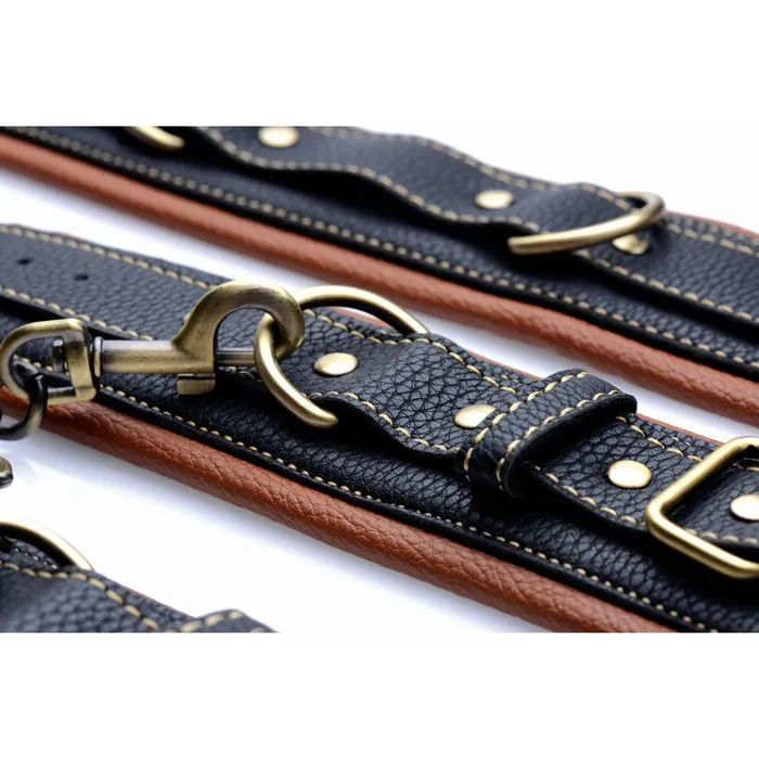 Couples XR Brands Coax Collar To Wrist Restraints