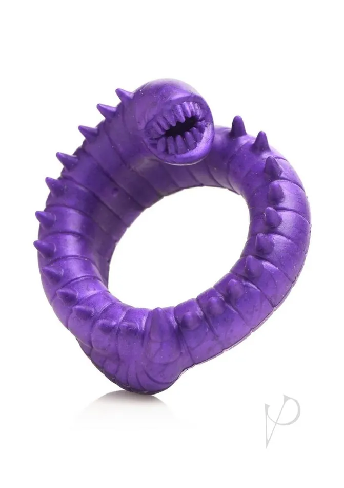 Creature Cocks Slitherine Silicone Cock Ring Purple Creature Cocks Male Sex Toys