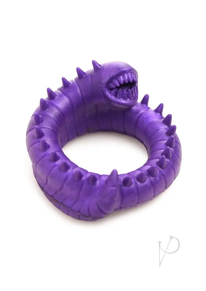 Creature Cocks Slitherine Silicone Cock Ring Purple Creature Cocks Male Sex Toys