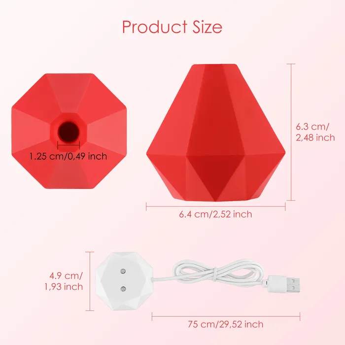 CupidSecrets Vibrators Diamond Sucking Vibrator