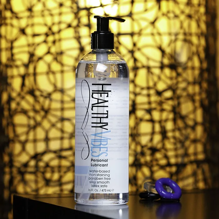 CupidSecrets Vibrators Water Based Personal Lubricant 16 oz by Healthy Vibes Intimate Lube for Couples