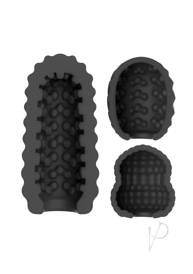 Delite Pocket Masturbator Kit Black Novelties By Nasswalk Inc Male Sex Toys
