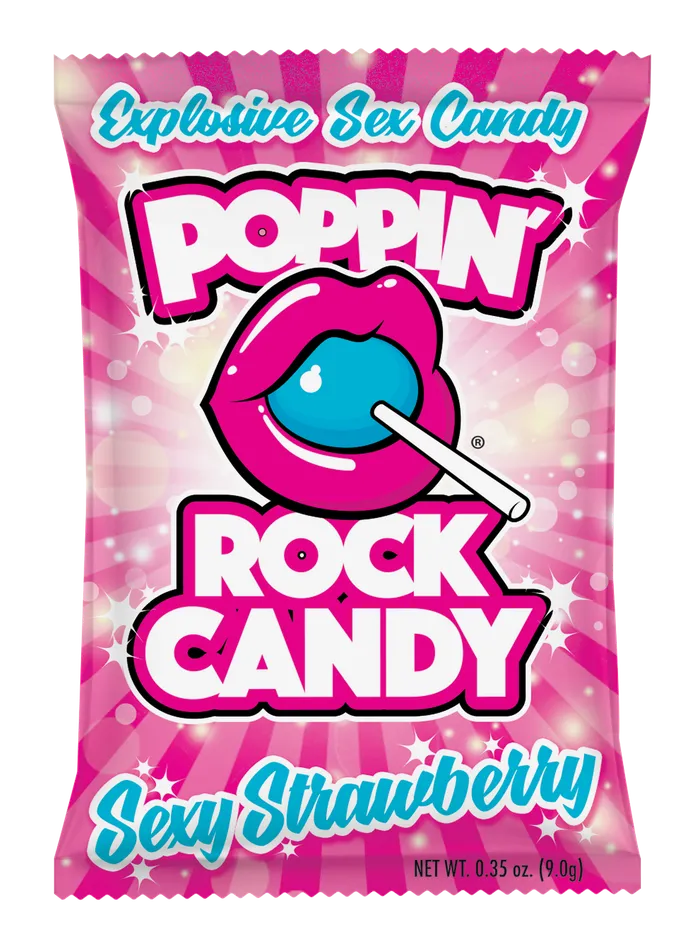 Dildos Castle Megastore Poppin Rock Candy Sexy Strawberry