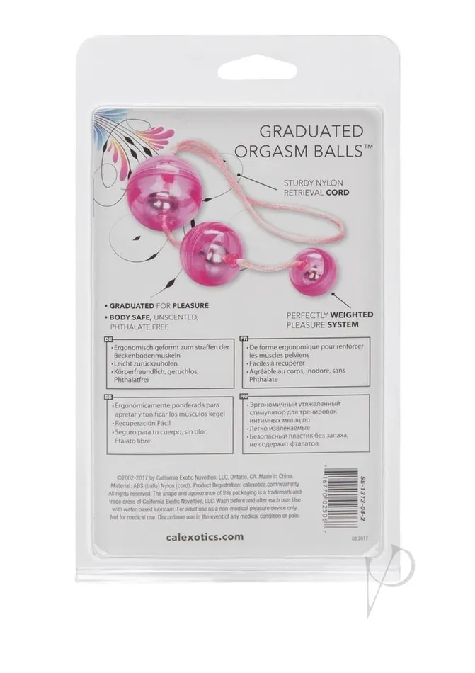 Dildos Kegel Graduated Orgasm Balls Pink